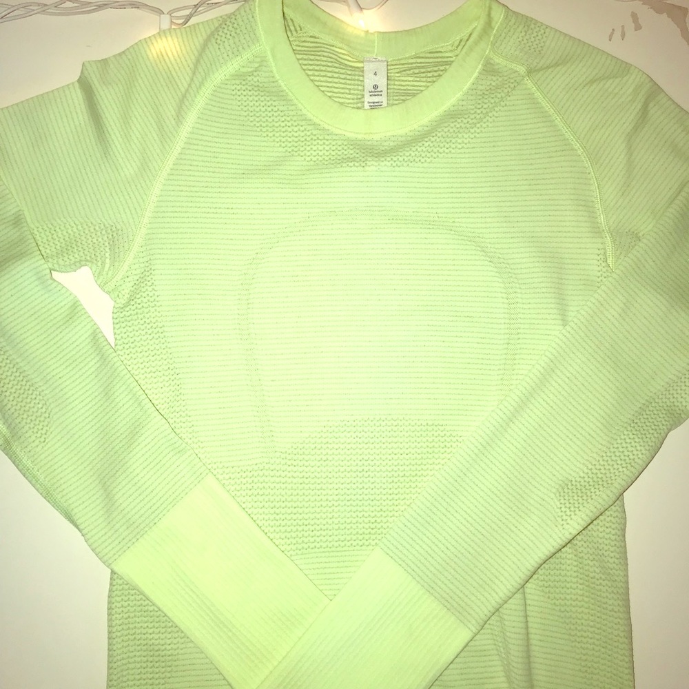 Lulu lemon Swiftly Tech Long Sleeve Crew Shirt Ray